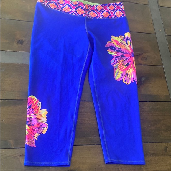 Athletic Pants By Lilly Pulitzer In Blue, Size: 2 main image 1